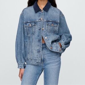 Women's Blue Denim Jean Jacket